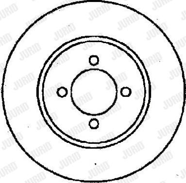 Jurid 561374J - Тормозной диск autospares.lv