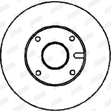 Jurid 561370J - Тормозной диск autospares.lv