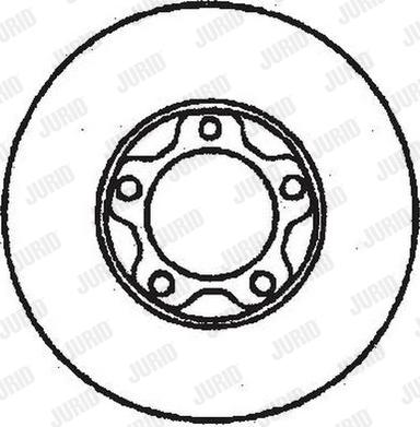 Jurid 561296J - Тормозной диск autospares.lv