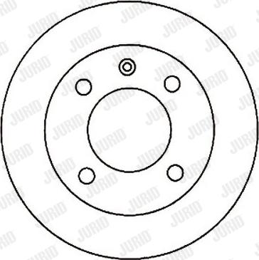 Jurid 561251J - Тормозной диск autospares.lv