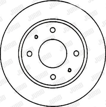 Jurid 561285J - Тормозной диск autospares.lv