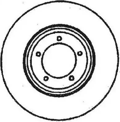 Jurid 561282J - Тормозной диск autospares.lv