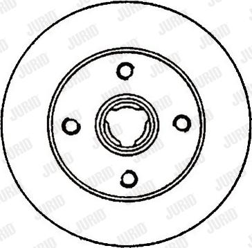 Jurid 561274J - Тормозной диск autospares.lv