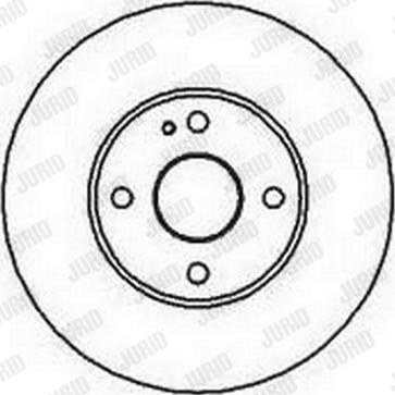 Jurid 561795J - Тормозной диск autospares.lv