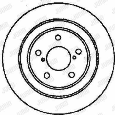 Jurid 561735J - Тормозной диск autospares.lv