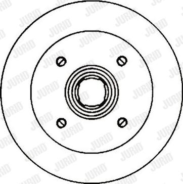 Jurid 561733J - Тормозной диск autospares.lv