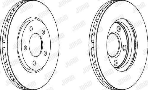 Jurid 563030JC - Тормозной диск autospares.lv