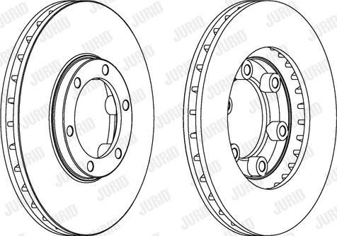 Jurid 563072JC - Тормозной диск autospares.lv