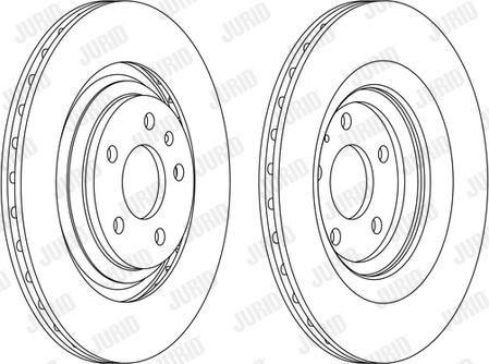 Jurid 563164JC-1 - Тормозной диск autospares.lv