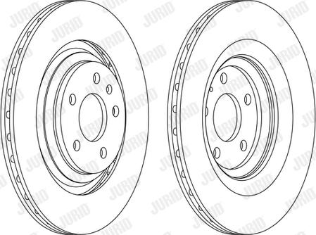 Jurid 563164JC - Тормозной диск autospares.lv