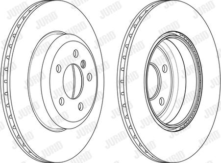 Jurid 563134JC - Тормозной диск autospares.lv