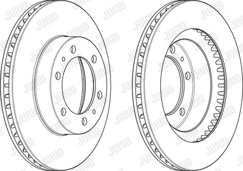 Jurid 563129JC - Тормозной диск autospares.lv