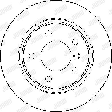 Jurid 563327JC-1 - Тормозной диск autospares.lv