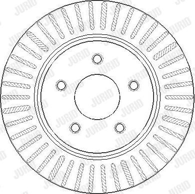 Jurid 563299JC-1 - Тормозной диск autospares.lv