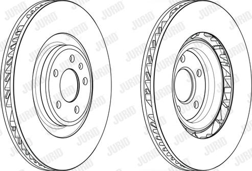 Jurid 563248JC-1 - Тормозной диск autospares.lv