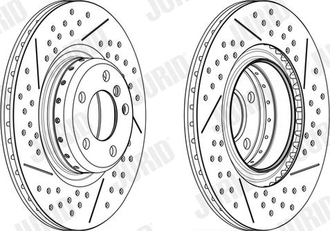 Jurid 563206JC-1 - Тормозной диск autospares.lv