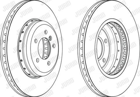 BENDIX 521794 - Тормозной диск autospares.lv