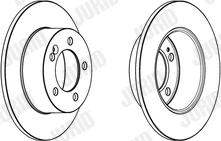 Jurid 562940JC - Тормозной диск autospares.lv