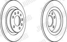 Jurid 562948JC - Тормозной диск autospares.lv