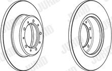 Jurid 562968JC-1 - Тормозной диск autospares.lv