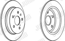 Jurid 562967JC - Тормозной диск autospares.lv