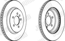 Jurid 562975JC - Тормозной диск autospares.lv