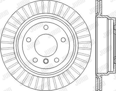 Jurid 562442J - Тормозной диск autospares.lv