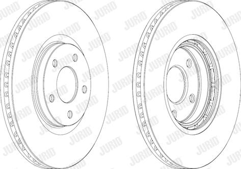 Jurid 562465J - Тормозной диск autospares.lv