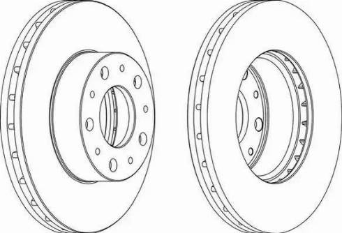 Jurid 562468J - Тормозной диск autospares.lv