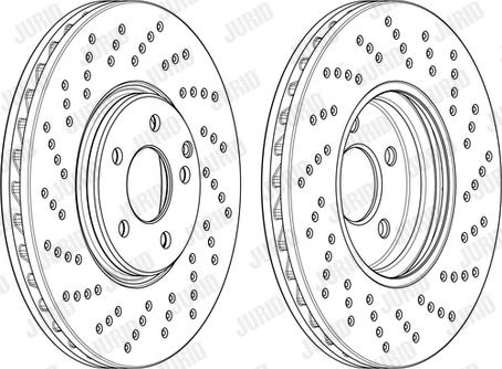 Jurid 562404JC - Тормозной диск autospares.lv