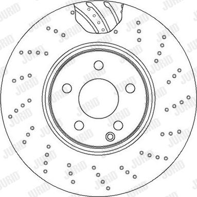 Jurid 562404JC - Тормозной диск autospares.lv