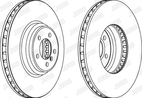 Jurid 562406J - Тормозной диск autospares.lv