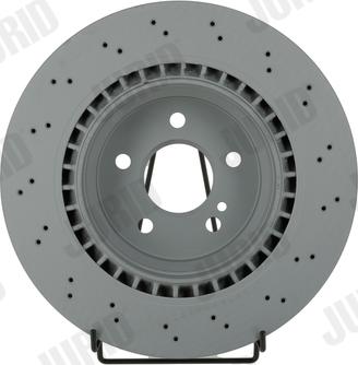 Jurid 562400JC-1 - Тормозной диск autospares.lv