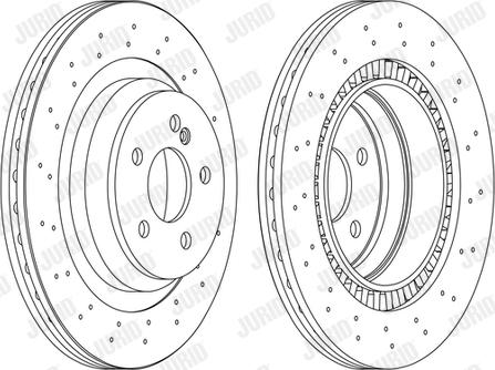 Jurid 562400J - Тормозной диск autospares.lv