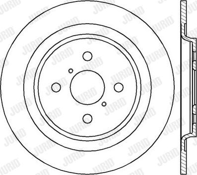 Jurid 562422JC-1 - Тормозной диск autospares.lv