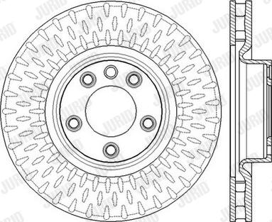 Jurid 562592JC - Тормозной диск autospares.lv