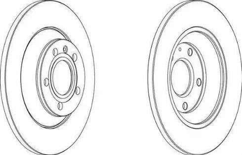 KRAFT AUTOMOTIVE 6050542 - Тормозной диск autospares.lv