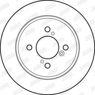 Jurid 562698JC - Тормозной диск autospares.lv