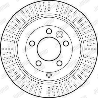 Jurid 562653JC - Тормозной диск autospares.lv