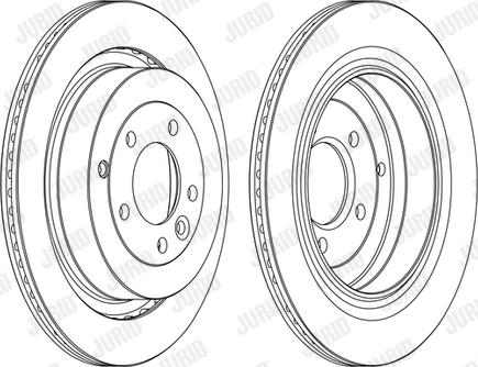 Jurid 562657JC - Тормозной диск autospares.lv