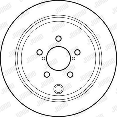 Jurid 562660JC - Тормозной диск autospares.lv