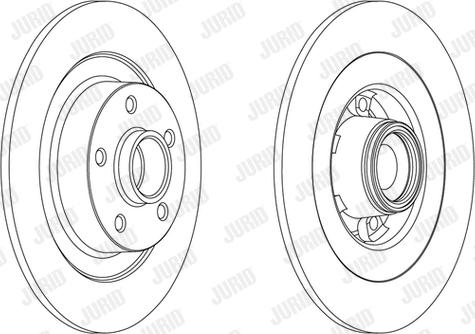 Jurid 562608J - Тормозной диск autospares.lv