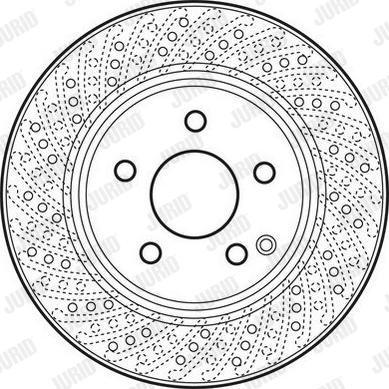 Jurid 562619JC - Тормозной диск autospares.lv