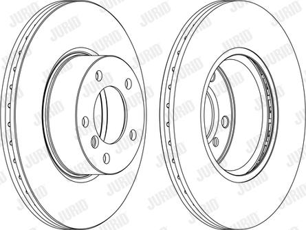 Jurid 562618JC - Тормозной диск autospares.lv