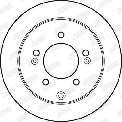 Jurid 562686JC - Тормозной диск autospares.lv