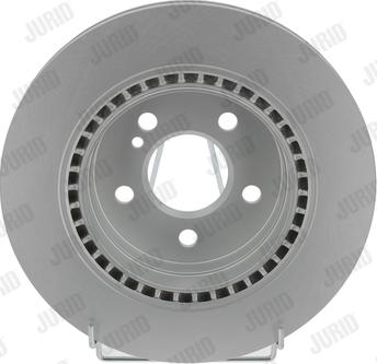 Jurid 562680JC-1 - Тормозной диск autospares.lv