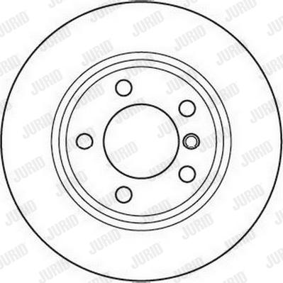 Jurid 562090J - Тормозной диск autospares.lv