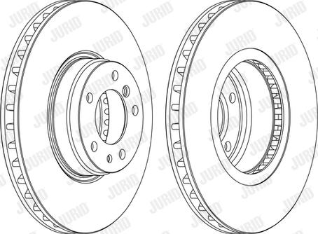 Jurid 562091J - Тормозной диск autospares.lv