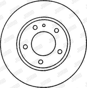 Jurid 562048J - Тормозной диск autospares.lv