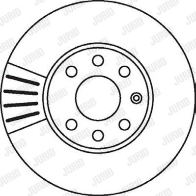 Jurid 562069J - Тормозной диск autospares.lv